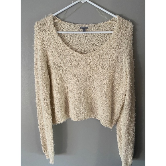 Charlotte Russe Tops - Fuzzy crop top